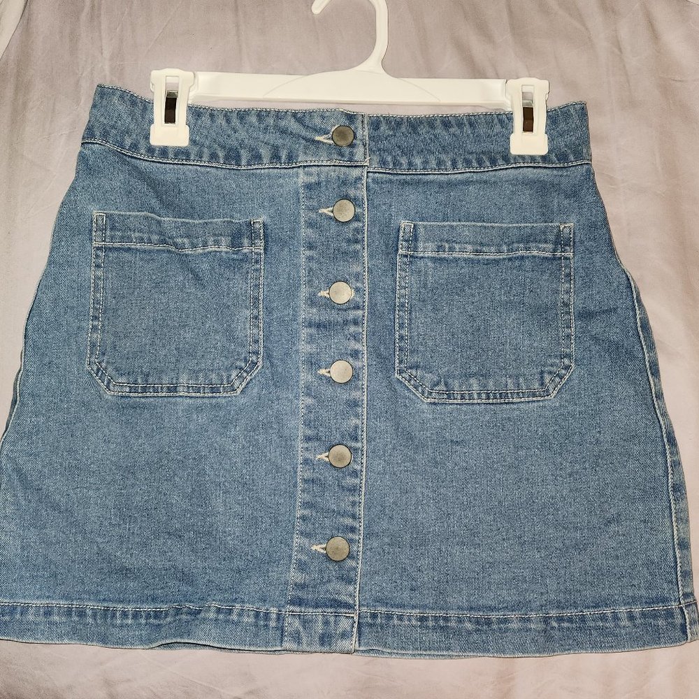 TGLA Jean Skirt